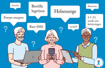 Bilde: Den digitale hud(senior)pasienten 